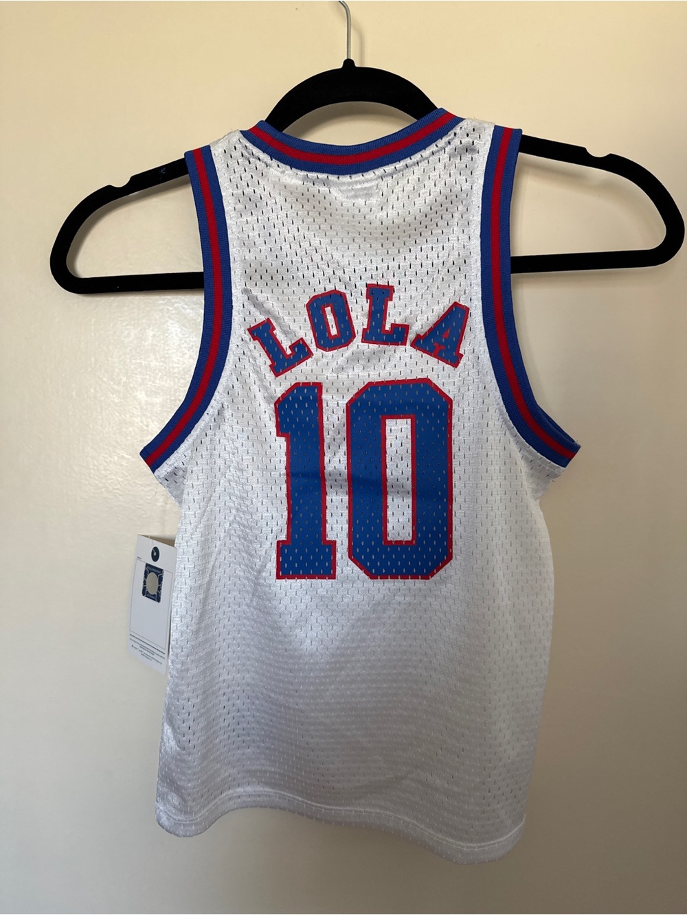 Kids Champion Space Jam Tune Squad Lola Bunny Jersey NWT XS